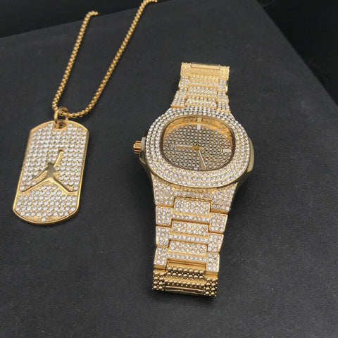 Luxury Gold Men Watch